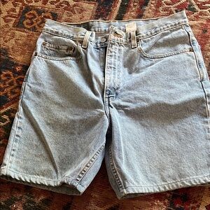 Light Blue Y2K Levi's 505 Shorts